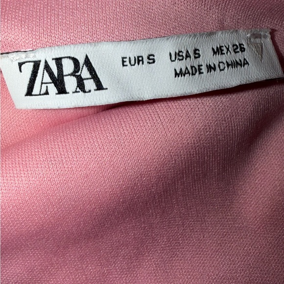 Zara Crochet Square-Pattern Mini Dress - Picture 4 of 4